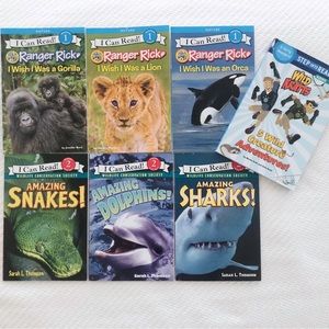 7 Book Set for Early Readers (Ranger Rick, Wild Kratts)
